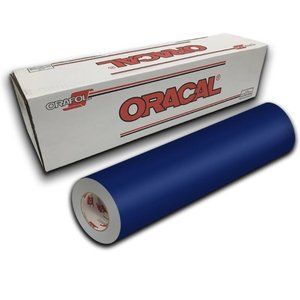 12" x 5 Feet COBALT BLUE Oracal 651 Cricut Hobby Craft Decal Vinyl Sticker